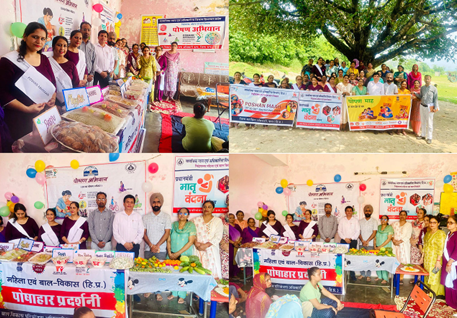 Nutrition month was celebrated in Galua under the chairmanship of District Program Officer